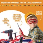 76-piece Tool Bench Set   Electronic Drill Educational Pretend Play Toy For Kids