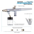 S68 Multi-purpose Dual-action Airbrush Set Kit Auto Paint Hobby Cake Tattoo Nail