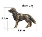 Brass Dog Animal Statue Small Sculpture Tabletop Figurine Home Decor Gifts