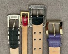    Lot Of Vintage Women   s Leather Belts  Designer  Streets Ahead  Kors  Klein   