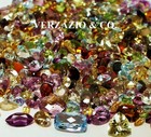 100  Ct Mix Lot Loose Faceted Natural Gemstones Mixed Gems Wholesale Loose Gem