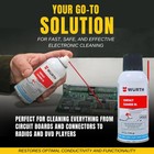 Wurth Contact Cleaner Ol  5 5 Oz   With Smilyeez Pocket Screwdriver