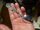 Antique Cincinnati Ohio Sterling Silver Souvenir Spoon  custom House   Po  Vg