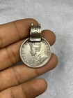 Antique Vintage Very Old Silver Coin With King 1980 Real Coin