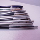 Lot Of 13 Vintage Pens With Advertising Parker Shafer   