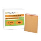 100 Pieces 9  X 11 5  Kraft Rigid Flat Photo Mailers Document Envelope Self-seal
