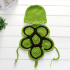 Newborn Baby Crochet Knit Costume Photo Photography Prop Girls Boys Outfits W