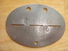 Ww2 Original German Fallschirmjager Id Dog Tag Airborne Paratrooper