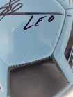 Lionel    leo    Messi  Signed Autographed Argentina Soccer Ball Coa 