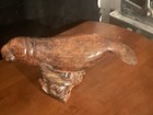 22    Manatee Wood Carved With Base Asking  285