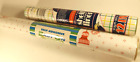 2 Rolls Nos  1 Rubbermaid Liner Candy Stripe 1 Easy On Contact Paper Pink Roses