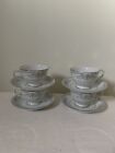 Rose China Brenda Japan 3801 Tea Cups And Saucers Set Of 4