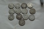 Barber Quarters  Lot Of 13  1892 - 1916