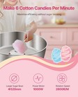 Vevor Commercial Cotton Candy Machine Sugar Floss Maker 1000w For Party Home