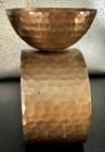 Vtg Arts   Crafts Hand Hammered Copper Pike   Candle Holder Mid Century Design
