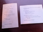Two Vintage Historic Scorecards From Hope Valley County Club  Durham Nc