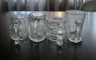 The Flintstones Mcdonalds Glass Drinking Glasses Movie 1993 Complete Set Of 4