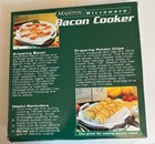 Majestic Microwave Bacon Cooker Rack Grill Pan Tray