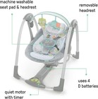 Ingenuity Swing N Go Portable Baby Swing With Plush Toys And Melodies