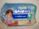 Pampers Splashers Swim Diapers Size 5  Unisex Multicolor 16 Count Pack - 1 Gone