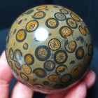 Rare 298 5g Natural Polished Colorful Agate Sphere Ball Healing Madagascar C1169