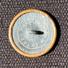 Imperial German Prussian Sergeant   s  Collar Button Tombac