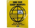 Lot Of 3vintage 1981 Ford Motor Company Factory Shop Manuals For Cars And Trucks