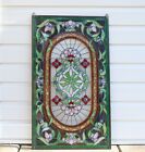 20  X 34 25  Stunning Handcrafted Stained Glass Panel