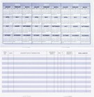 20 Pack Checkbook Register Blank Ledger For Personal Business Bank Accounts