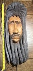 Handmade Bob Marley Wooden Mask  Decorative Wall Art