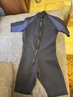 Neoprene Spring Suit 3 Mm Wet Suit Short Sleeve Surfing Black Men   s Size M