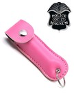 Police Magnum Pepper Spray  50oz Pink Keychain Holster Self Defense Security