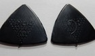 12 Pk Extreme Grip Guitar Picks 1 14mm Black Triangle Bass By Pick Guy  Pics