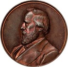 Political Medal Rbh 1876-9 Choice Unc Pl - Rutherford Hayes And William Wheeler