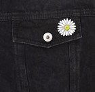 Daisy Flower Hard Enamel Lapel Pin