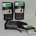 Five Star Stand  n Store Pencil Pouch Fits 3 Ring Binder Pencil Case Lot Of 3