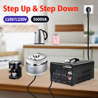 5000w Step Up   Down Voltage Transformer Converter 110v To 220v   220v To 110v