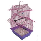 18  Small Parakeet Wire Bird Cage For Finches Canaries Hanging Travel Bird House