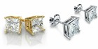 Women Fashion 925 Sterling Silver Crystal Rhinestone Elegant Ear Stud Earrings