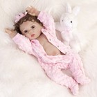 Realistic Reborn Dolls 18  Newborn Baby Full Body Vinyl Silicone Girl Doll Gift