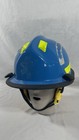 Cairns Msa Commando Hp3 Fire Helmet Blue C-mod Ear Flap Used