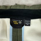 Mountain Hardwear Jacket Women S Full Zip Fleece Lined Green Outdoor Hiking Euc