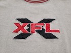 Xfl Football Vintage Rare Y2k  Sweatshirt Size L Wwf Wwe Cadre Logo 2000