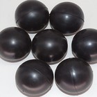 Diameter 2mm-75mm Black Round  Rubber Solid Ball Soft Bouncy Balls Training Ball