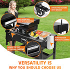 Foldable Grill Table Cart For Ninja Woodfire Og700  Blackstone Portable Griddle