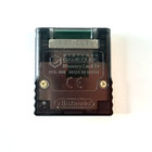 Official Nintendo Gamecube Memory Card Clear   Smoke Black 59 Blocks  dol-008 