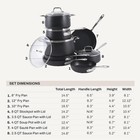 New All-clad Ha1 Hard Anodized Nonstick Cookware build Your Custom Cookware Set 