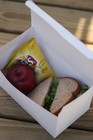 Sct Carryout Boxes  9x5x4  White  Paper  250 carton  Tuck-top Lid