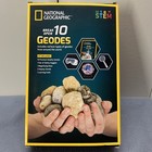 National Geographic Break Open 10 Geodes Stem Kit Kids Crystal Science Nggeo10