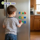 Magnetic Letters And Numbers Plastic For Whiteboard   Refrigerator Learning Set